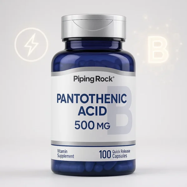 Piping Rock Pantothenic Acid 500 mg