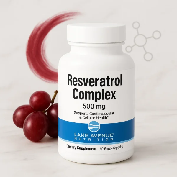 Lake Avenue Nutrition Resveratrol Complex 500 mg