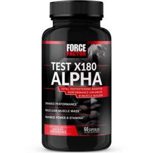 Test X180 Alpha - Total Testosterone Booster (60 Capsules)